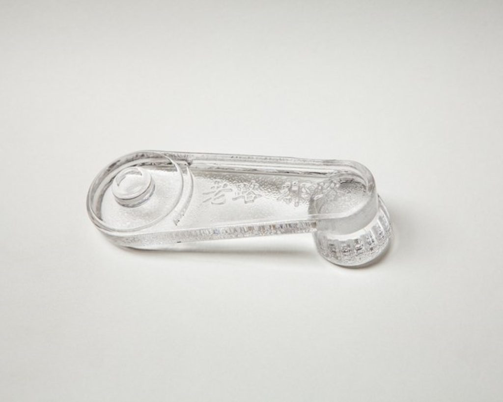 Everyday objects made from crystal