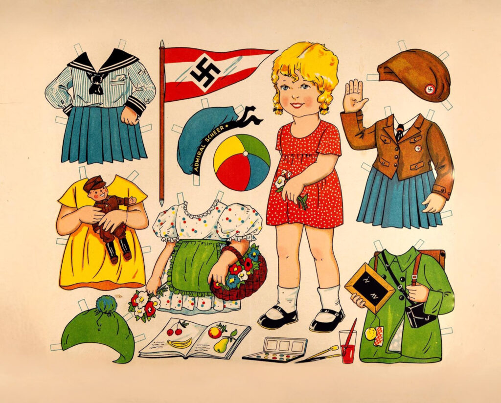 בובת נייר לילדים, גרמניה הנאצית, 1934